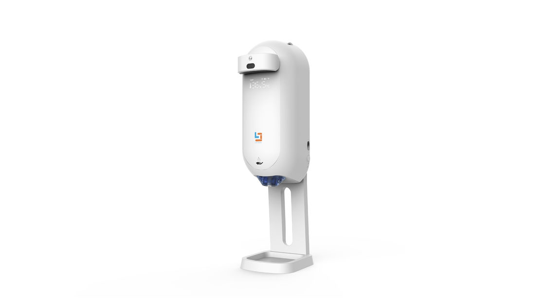 Touch Free 1.1L Sensor Temperature Detection Hand Sanitizer Dispenser With Speaker