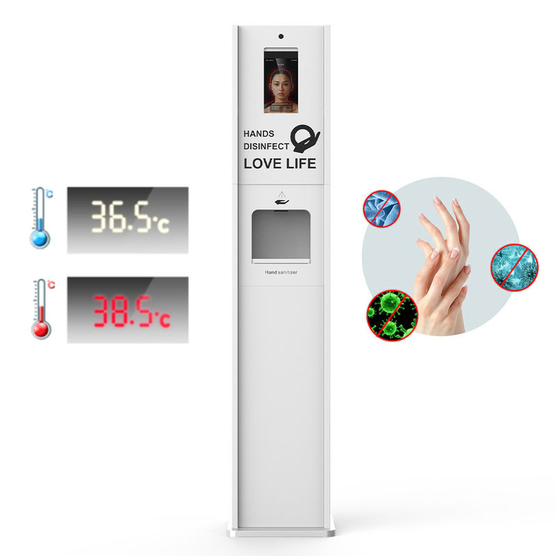 Face Recognition Automatic Soap Hand Sanitizer Dispenser Station With Gel Spay Foam Nozzle
