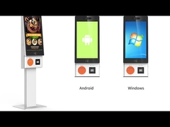 Self Checkout Kiosk mostrando vídeo