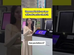 Máquina de check-in de autoatendimento de hotel não tripulada