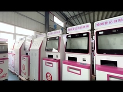 Quiosque para registro de casamento