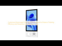 Máquina de bilhetes automatizada personalizada projetada para melhorar a eficiência do bilhetismo e agilizar a experiência do cliente