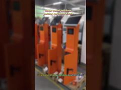 Quiosque de pagamento de estacionamento à prova d'água movido a energia solar ao ar livre