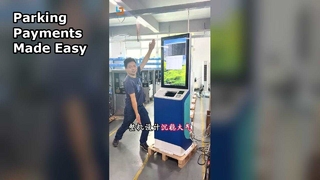 Quiosque de pagamento de estacionamento Simplifique seu estacionamento