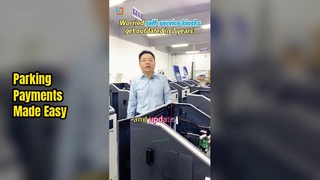 Quiosque de estacionamento resolve problemas de pagamento