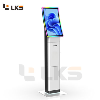 Novo design Rápido e fácil Disponível 24 horas por dia, 7 dias por semana e 7 dias por semana, com tela curva, autoatendimento, quiosque de bilhetes para cinema, eventos no aeroporto