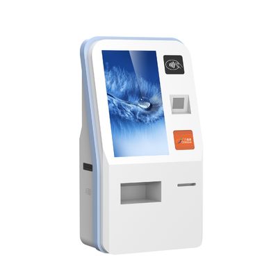 Quiosque dos cuidados médicos do hospital com o leitor de cartão médico Lab Reports Printer do RFID