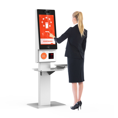 Quiosque de Self Service Checkout do leitor de cartão do MSR/IC/NFC com funções múltiplas